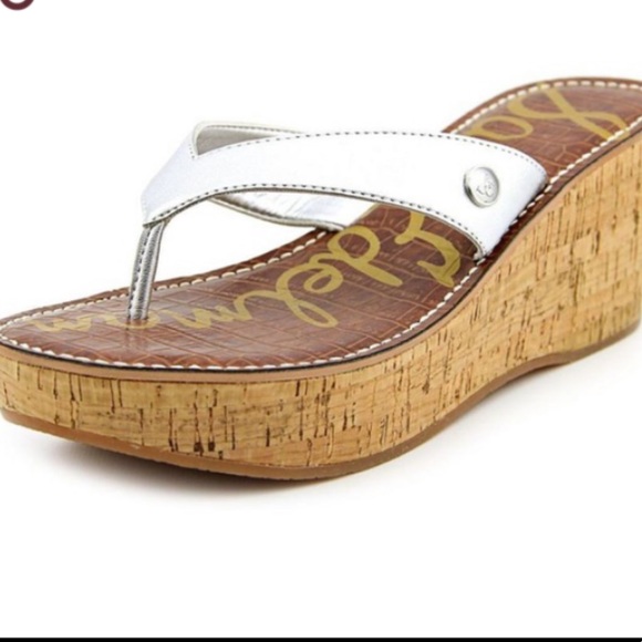 - Sam Edelman Romy Sandals in Silver - Picture 2 of 5